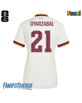 Spania Mikel Oyarzabal #21 Echipament de Fotbal Replică Mondial 2026 Femei Deplasare